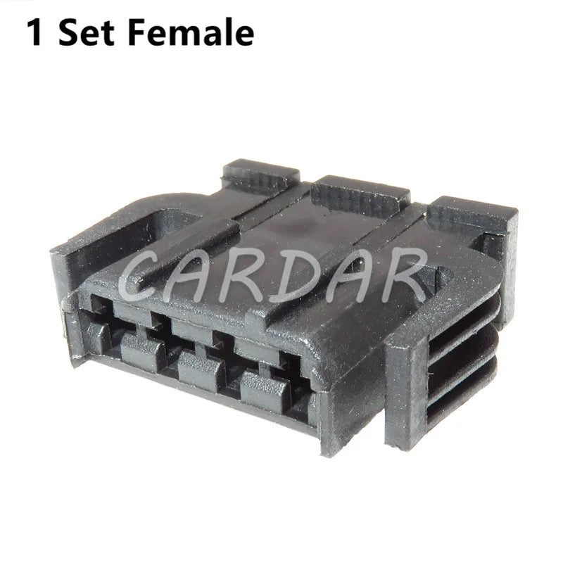 4 Pin 893971634 Auto Connector Socket With Terminals For VW 893 971 634