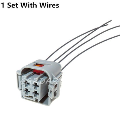 4 Pin Waterproof Sealed Electrical Connector Socket With Terminals And Seals For Auto Cars Trucks