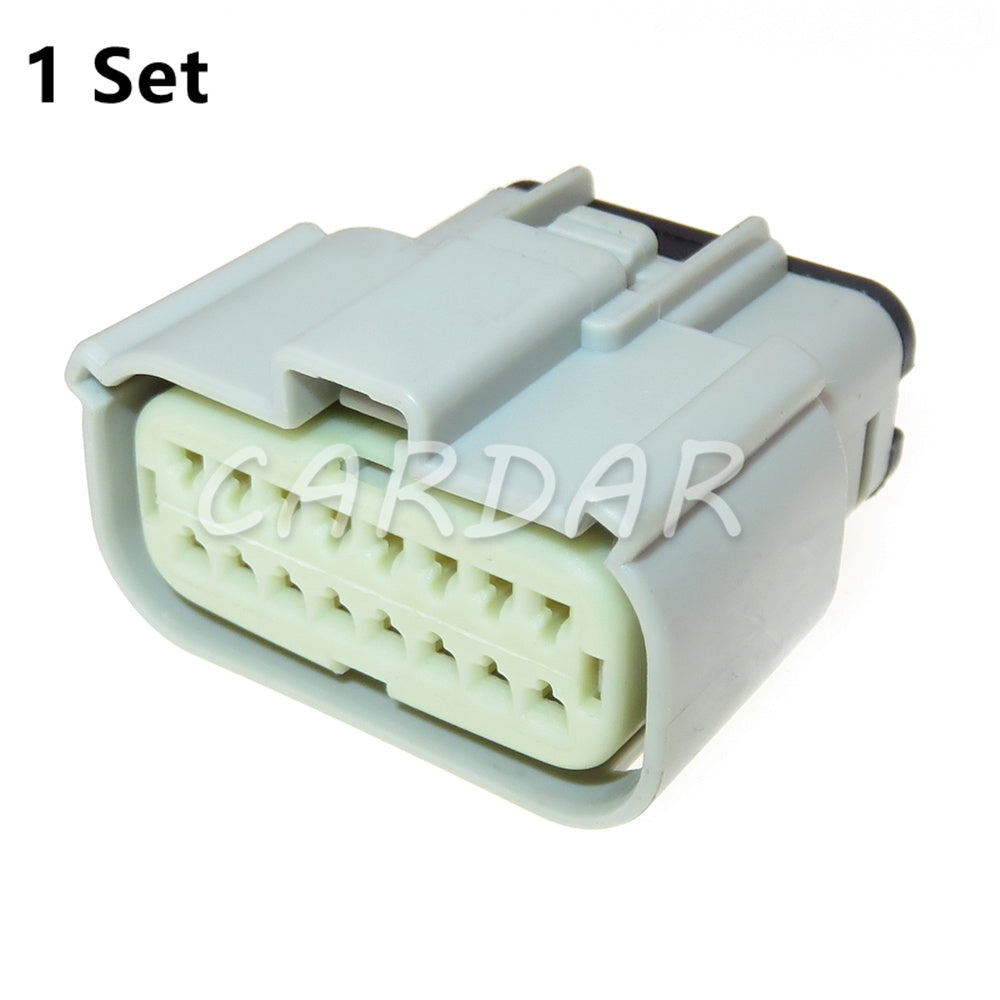 16 Pin 33472-1816 33472-1602 Auto Headlamp Rearview Mirror Cable Harness Waterproof Electrical Socket For Mondeo