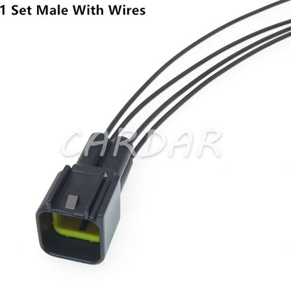 4 Pin FWY-C-4F-B Auto Connector Waterproof Electrical Wiring Socket Connector 12444-5504-2 Ignition Coil Plug For Ford