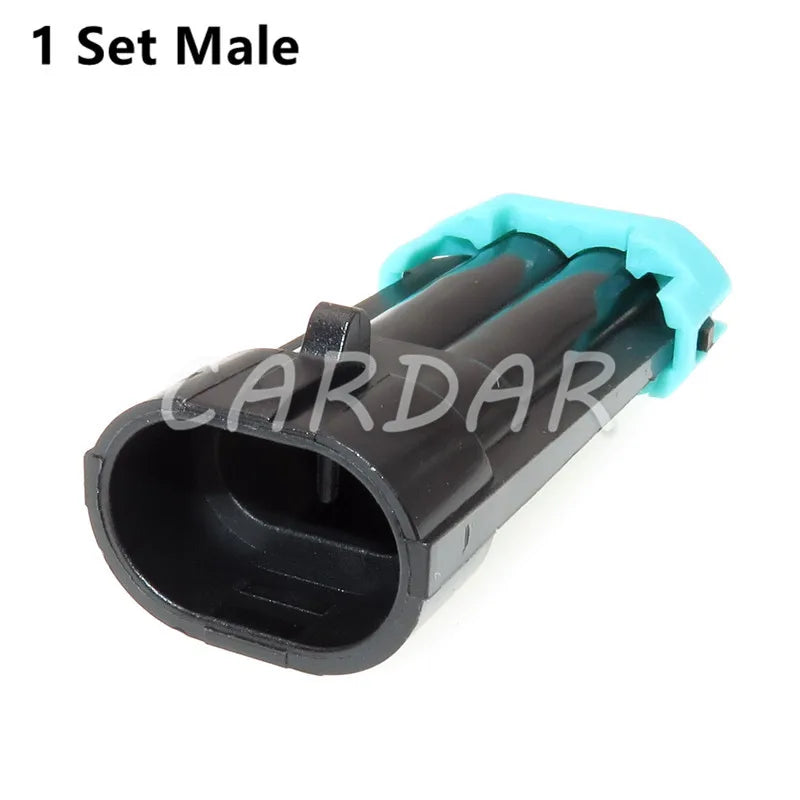 12162000 12052641 Automotive Connector 2 Pin Temperature Sensor Plug Motorcycle Socket For Buick Lacrosse Excelle GL8