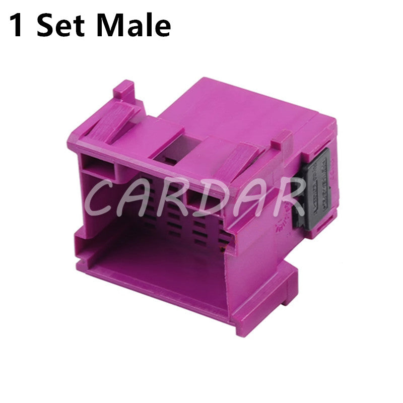 15 Pin 1-967623-1 1-967628-1 Purple Automotive Power Amplifier Male Female Docking Plastic Sockets Auto Plug