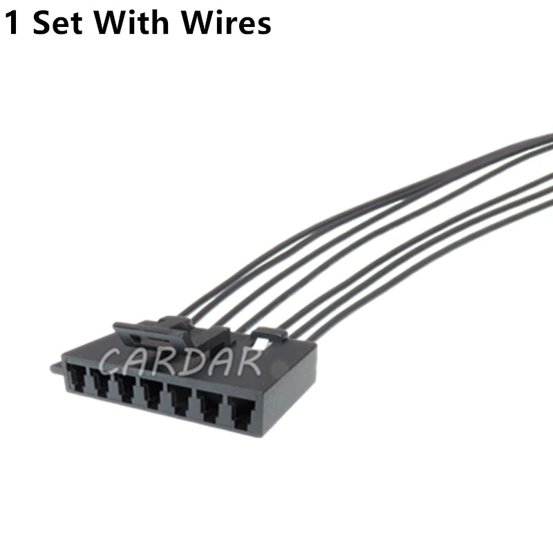 7 Pin Automotive Air Conditioning Wire Socket Car Blower Fan Plug Sockets