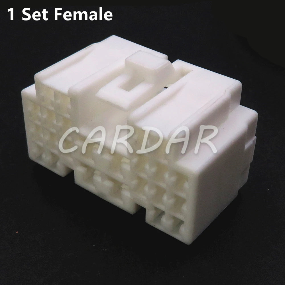 24 Pin Composite Connector Car Electrical Socket Auto Wire Cable Plastic Housing Unsealed Plug 7282-1248 7283-1248