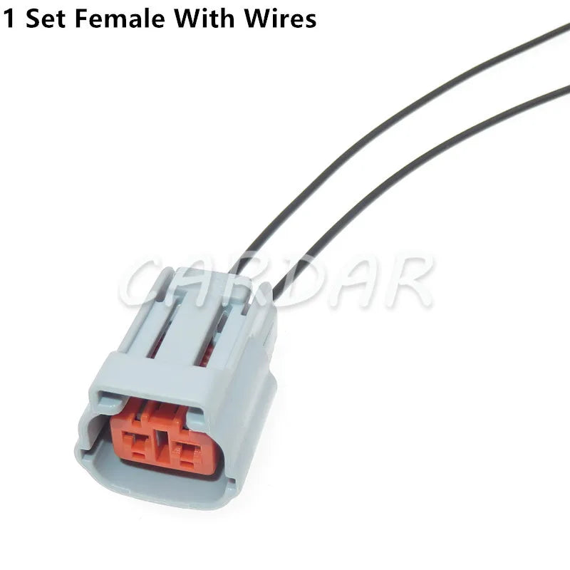 2 Pin 6195-0003 6195-0006 Automotive Connector Motorcycle Waterproof Wire Harness Lamp Light Socket For Mazda