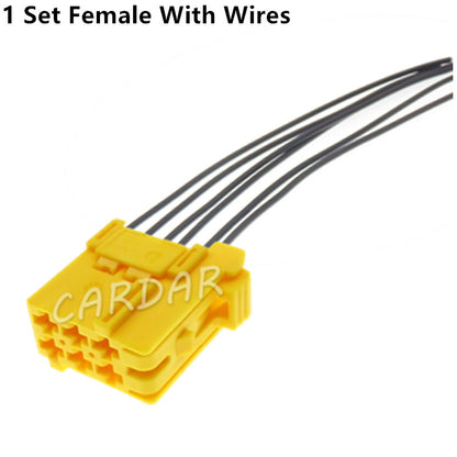 6 Pin 2.8 Series Auto BCM Computer Power Amplifier Wiring Terminal Socket For Benz BMW 968271-1 1-965640-3 1-965641-3