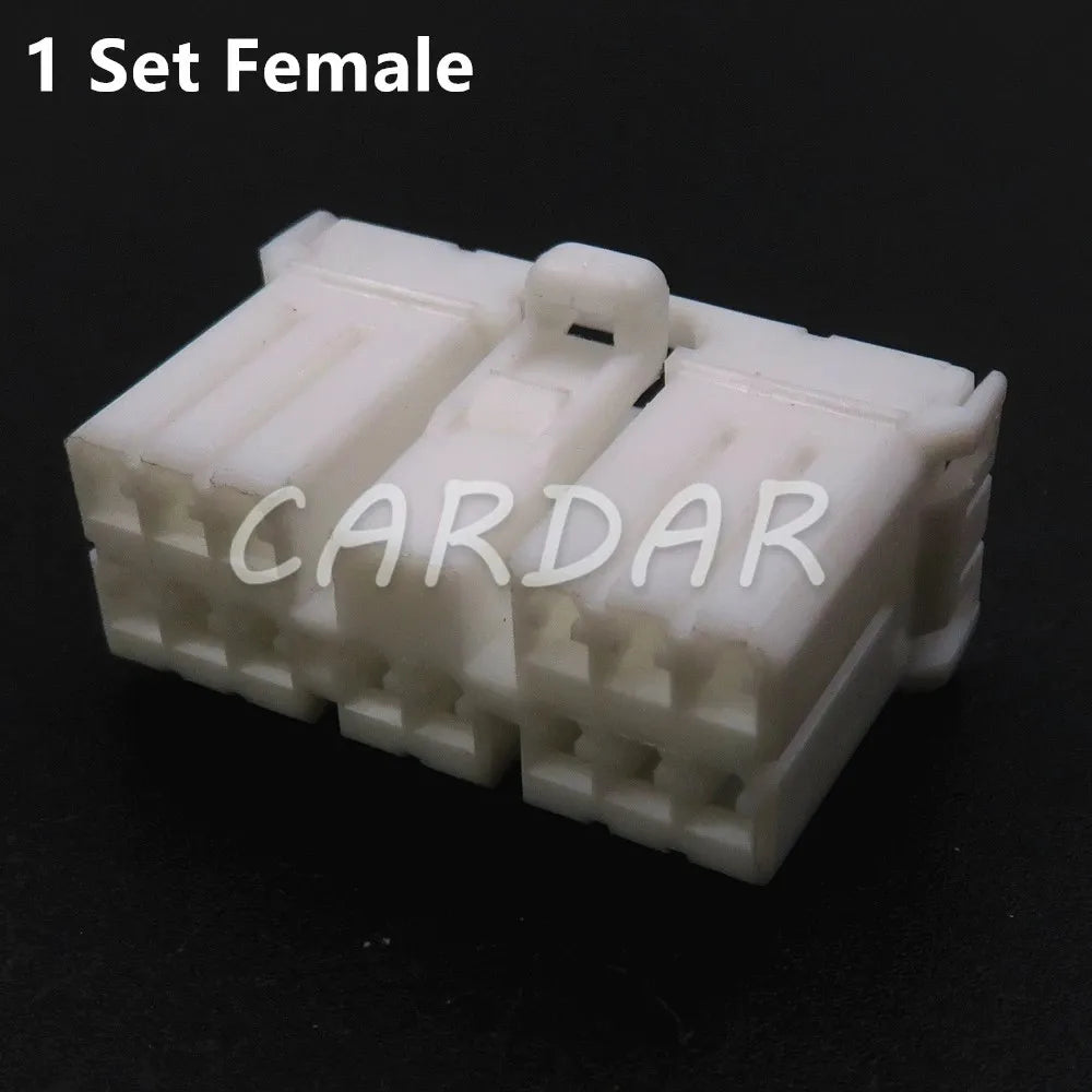 14 Pin Car Oxygen Sensor Plastic Housing Unsealed Wire Cable Harness Electrical Socket 173852-1 368508-1