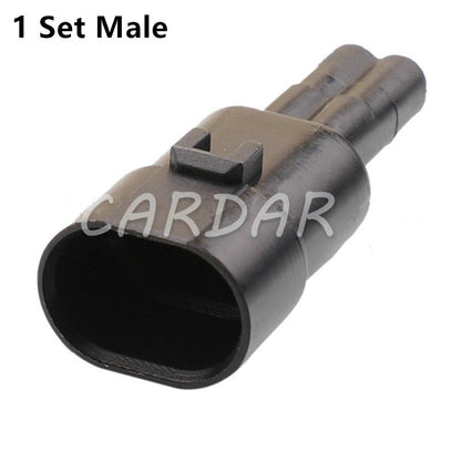 2 Pin 284556-1 Automotive Connector VVT Plug The Electromagnetic Valve Socket For Buick Chevrolet Cruze