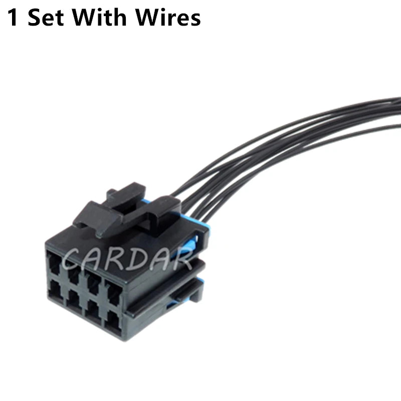 8 Pin 2.8 Series Auto Wiring Socket 12064998 12064999 Automobile Plastic Housing Unsealed Connector