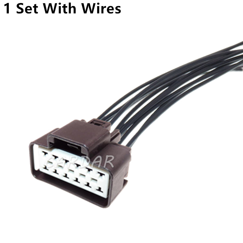 12 Pin Car Wiring Socket Automobile Unsealed Connector With Terminal Auto Replacement Adapter 13523064