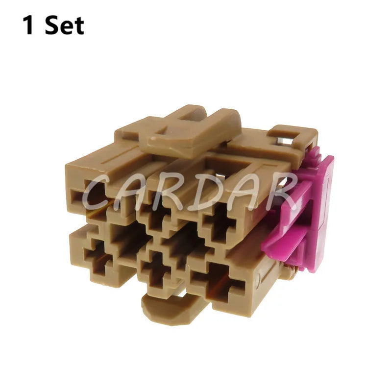 Conector de enchufe eléctrico de 6 pines para cable de ventilador soplador automático de VW Audi