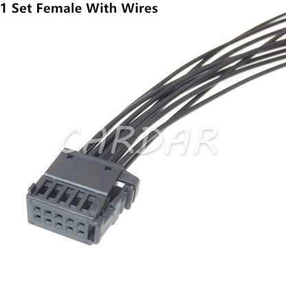 10 Pin 6R0 972 930 Auto Seat Adjustment Wiring Harness Plug Car Lift Switch Socket For VW Audi 1K0971992 6R0972930 1670990