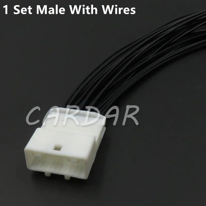 20 Pin 1473807-1 Auto Car CD Player Wire Connector Audio Cable Socket For Toyota