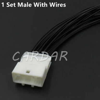 20 Pin 1473807-1 Auto Car CD Player Wire Connector Audio Cable Socket For Toyota