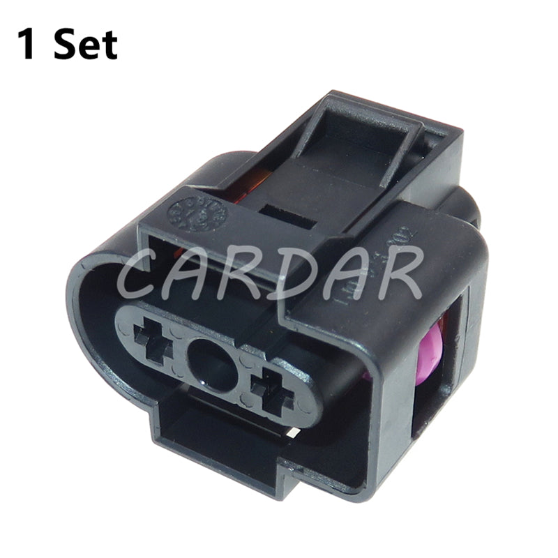 2 Pin 3.5 Series Auto Water Spray Antifreeze Plug Wiring Harness Socket Waterproof Connector For VW 1J0973202