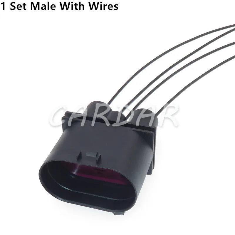 4 Pin 1J09064 1J0906444 1J0906234 Auto Wiring Sensor Connector Fan Socket For VW Passat B7 Tiguan Golf Skoda Octavia Yeti Audi