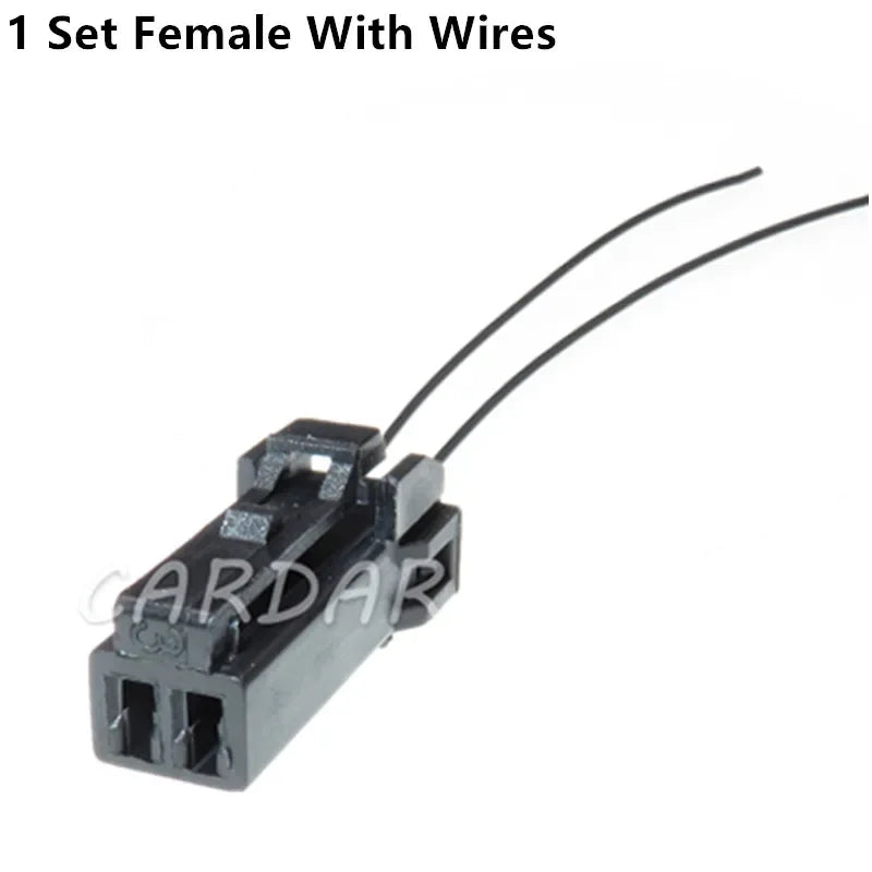 2 Pin Automotive Connector Wiring Cable Socket Electrical Plug For Motors Cars Auto