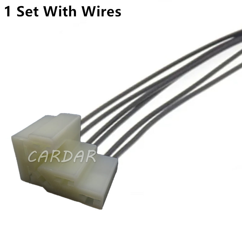 6 Pin 6.3mm 161971970 Auto Electrical Wire Plug Socket 161 971 970 Car Connector With Pins