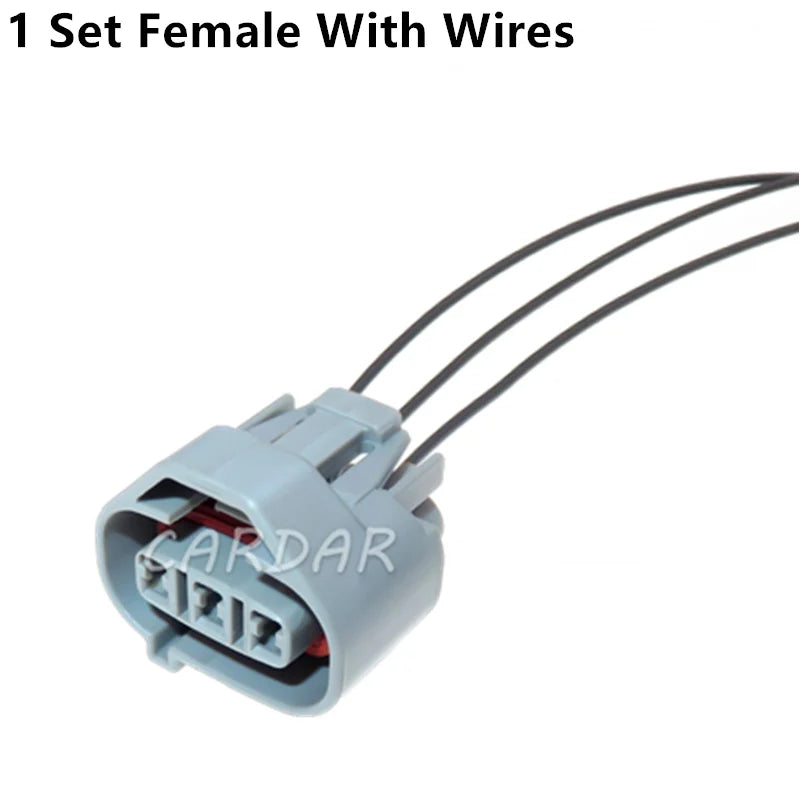 3 Pin Car Waterproof Socket Auto Wire Cable Sealed Plug Automobile Plastic Housing Sealed Connector 6189-0028