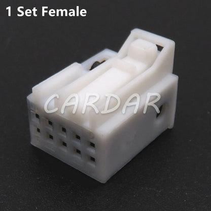 10 Pin 0.6 Series Car Door Module Skylight Rearview Mirror Tail Light Cable Harness Socket For Benz 2-929171-1 929171-1