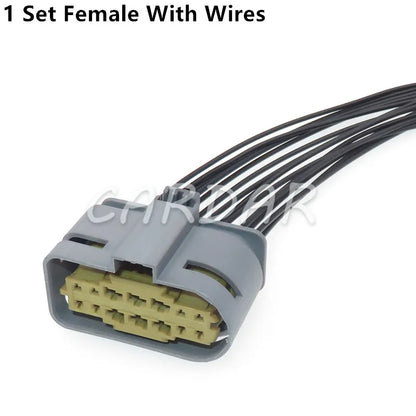 14 Pin 1.2 3.5 Series Automobile Wire Harness Waterproof Socket Car Sealed Composite Connector A0525456026