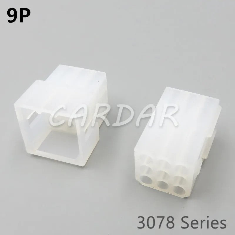 2P 3P 4P 6P 9P 12P Electrical Connector 3078 Series Plug Kits Female Male Socket With Pins For Auto Motorcycle Motorbike