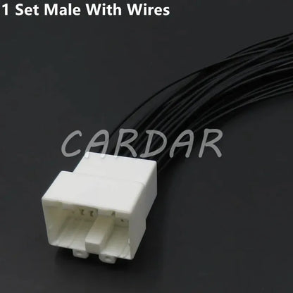 24 Pin Car Engine Wave Box Computer Board Socket 316371-1 Automobile Gearbox Wiring Harness Socket For Nissan
