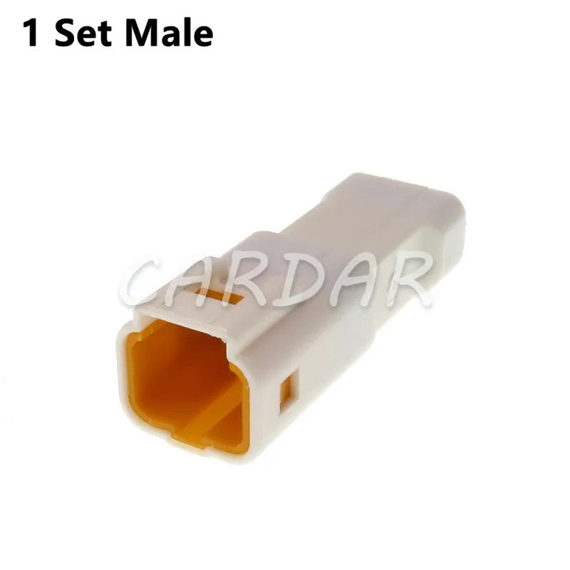 3 Pin 03R-JWPF-VSLE 03T-JWPF-VSLE White Waterproof Automotive Plug Wiring Harness Electrical Socket