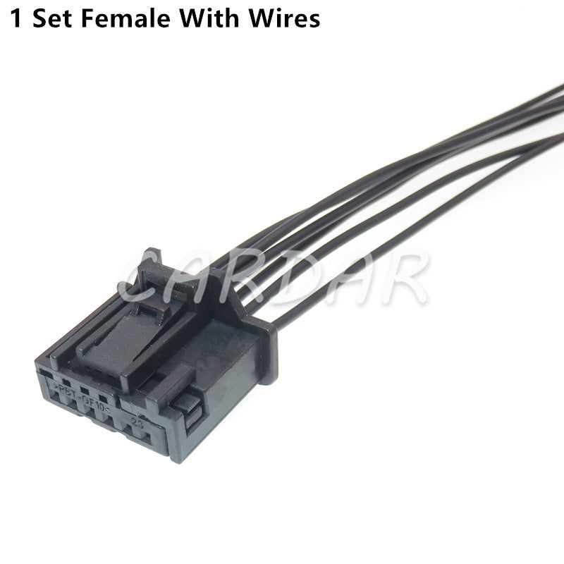 1-969490-4 6Q0972716 Sunroof Reading Light Plug Rearview Mirror Switch Socket Auto Electrical 6 Pin Connector For VW Audi
