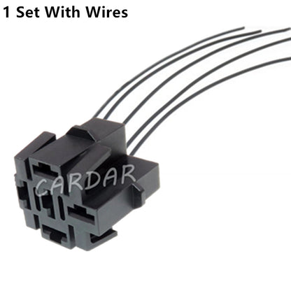 5 Pin 6.3 Series Automotive High Current Unsealed Plastic Housing Connector Car Electric Cable Socket