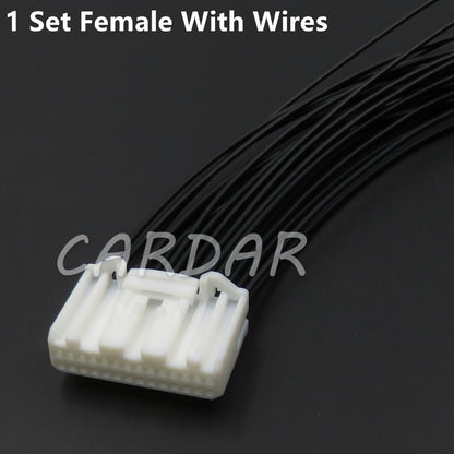 28 Pin 1565380-1 1565377-1 Automotive Connector Wiring Harness Socket Car Modification Plug