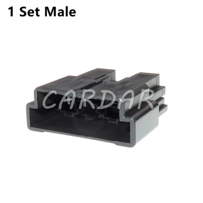 6 Pin Automotive Connector 6.3mm Car Electrical Wire Cable Plug Socket