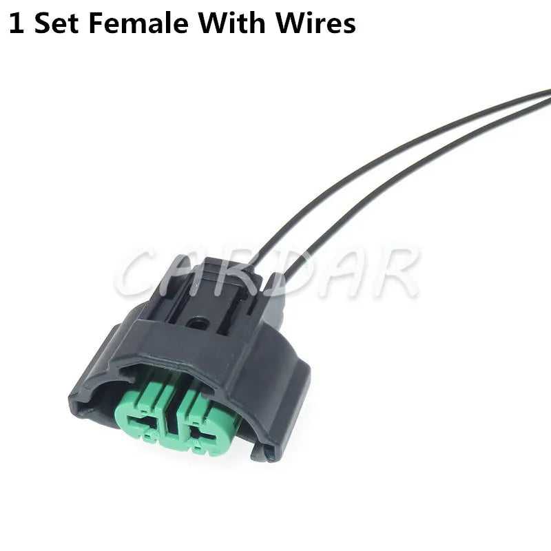 2 Pin 6189-0935 Fog Lamp Socket Automotive Connector Equivalent For Japanese IAT MAT Applications Mazda Toyota