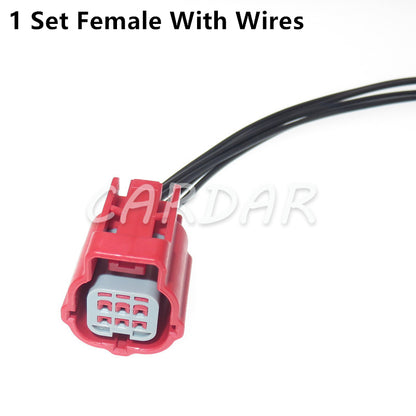 6 Pin MWTRB-06-1A-R MWTPB-06-1A-R Car OBD Diagnostic Plug Auto Universal Socket Automotive Connector