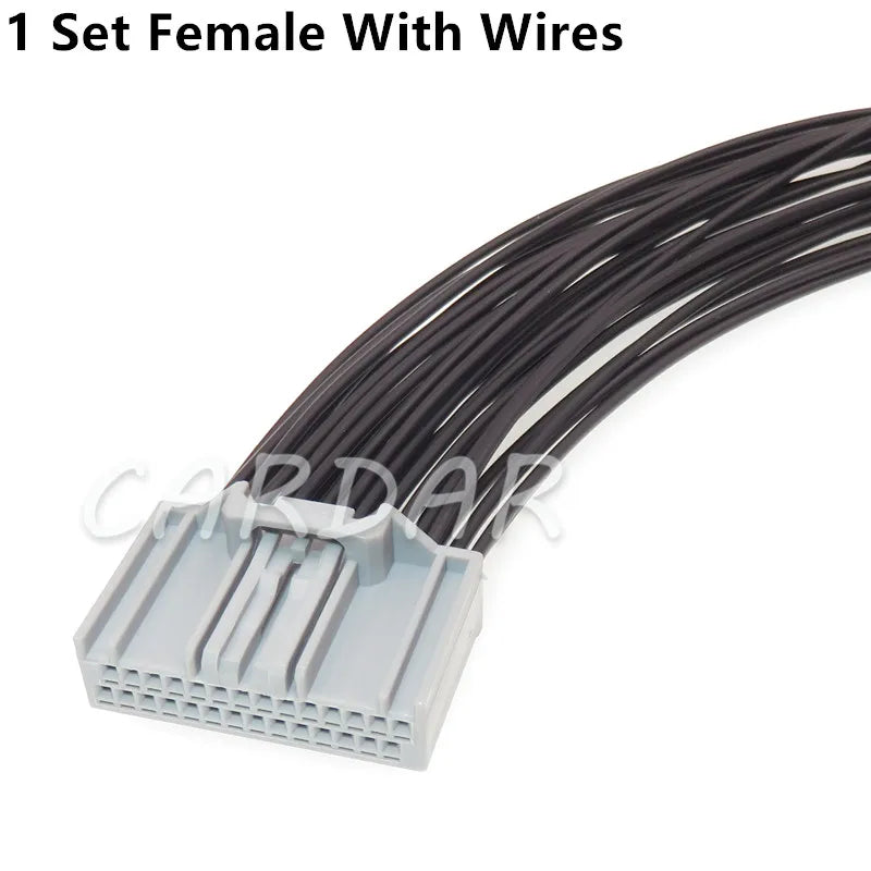 28 Pin Car Low Current Cable Harness Socket MX34028SF1 MX34028PF1 Auto Unsealed Plug Automobile Connector Assembly