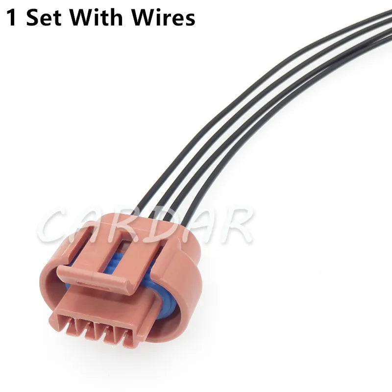 4 Pin 1.5 Series Automotive Ignition Coil High Voltage Pack Wiring Harness Socket For Buick Chevrolet 12162859