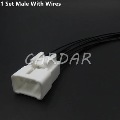 8 Pin MG641053 MG651050 Car CD Wire Socket Automotive Multimedia Navigation Power Connector Plugs For Toyota