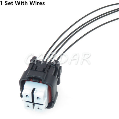 4 Pin Automotive Pump Plug Socket Electric Fuel Pump Connector For Toyota Mazda