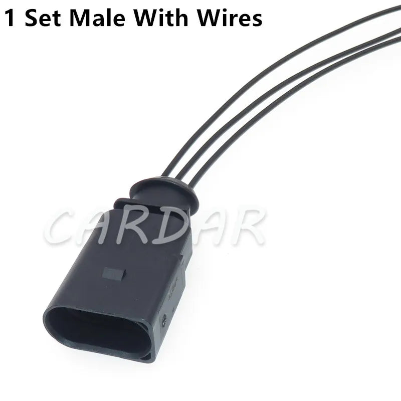 3 Pin 3D0973703 1J0 973 703 1717888-1 1J0973803 1.5mm Auto Air-Condition Pressure Switch Socket Camshaft Sensor Plug Auto Connector