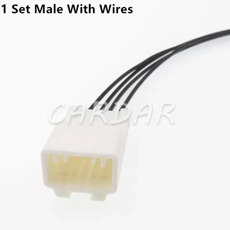 4 Pin 6098-4902 6098-4073 Auto Wiring Socket Automobile Connector With Terminals