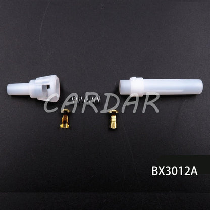 6x30mm 6*30mm White Lantern Type Fuse Holder BX3012 BX3012A Screw Type Glass Fuses Box With Spring and Terminal