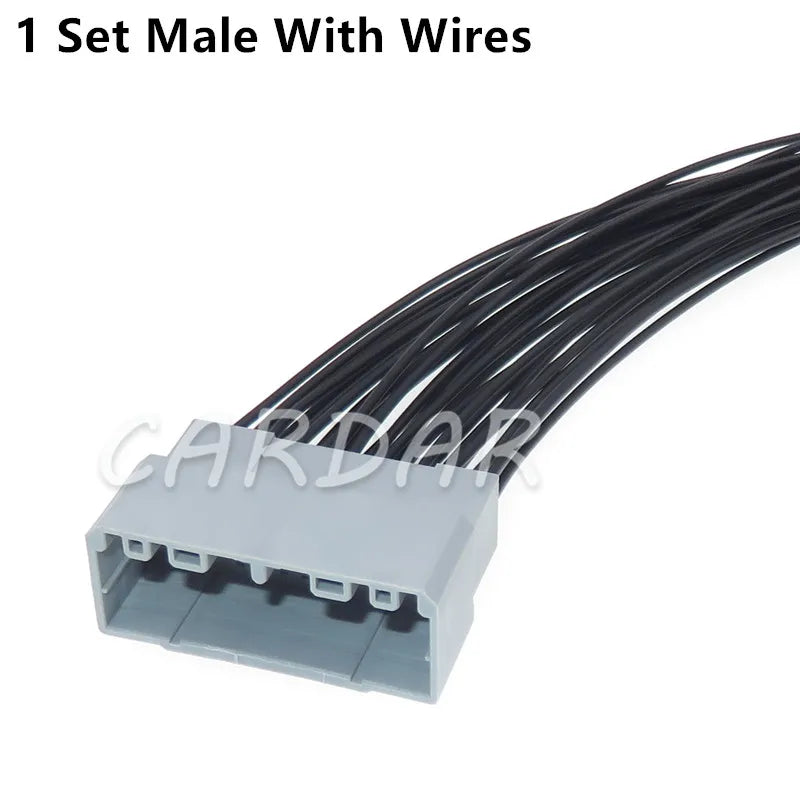 26 Pin 917992-6 Automotive Connector Electrical Auto Wiring Socket With Terminals For Car