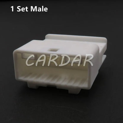 22 Pin 0.7mm 6098-3885 7283-4578 Car Auto Navigation Reversing Mirror Connector Automotive Audio Cable Socket For Nissan