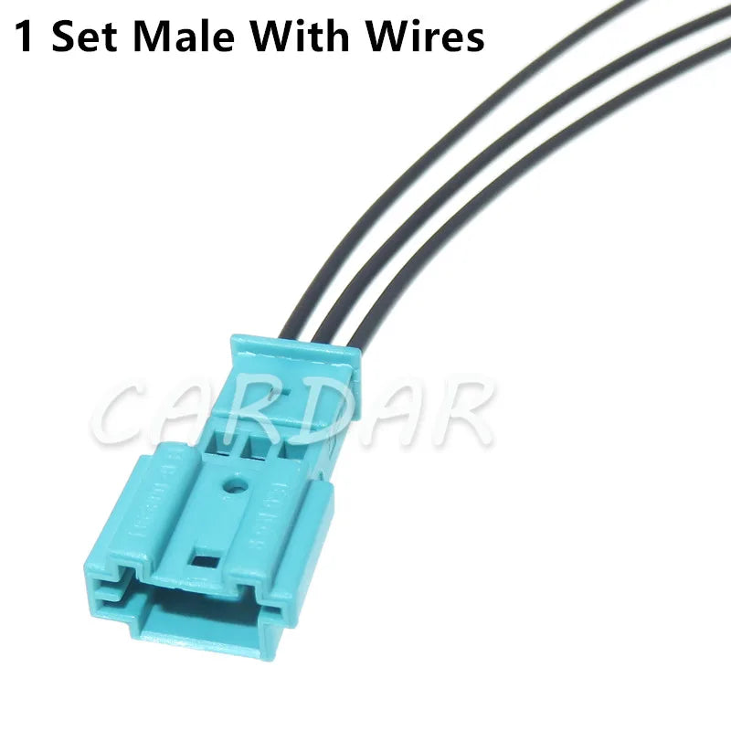 3 Pin 1355600-9 1-1718346-1 Auto Tweeter Plug Car Audio Wire Socket For VW BMW