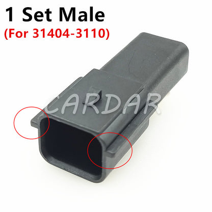 3 Pin 31404-3110 31404-3700 Car Crankshaft Sensor Plug Reversing Radar Harness Socket With Terminal For Buick Regal Lacrosse
