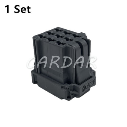 9 Pin 8-968971-2 Black 3.5mm Automotive Power Amplifier Wiring Harness Socket