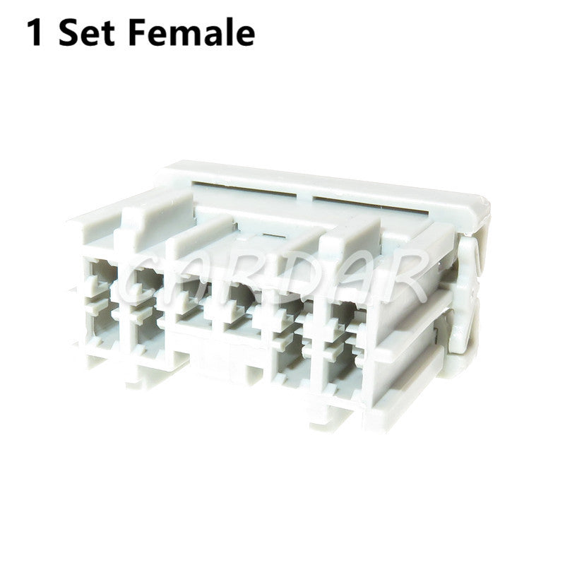 10 Pin 6098-0249 6098-0250 Automotive Connector Sockets With Terminal