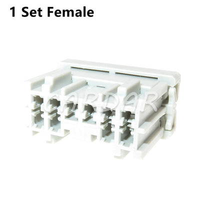 10 Pin 6098-0249 6098-0250 Automotive Connector Sockets With Terminal