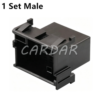 18 Pin 1355204-1 1241581-1 967204-1 Car Wire Harness Plastic Housing Socket Auto Adapter Black Connector