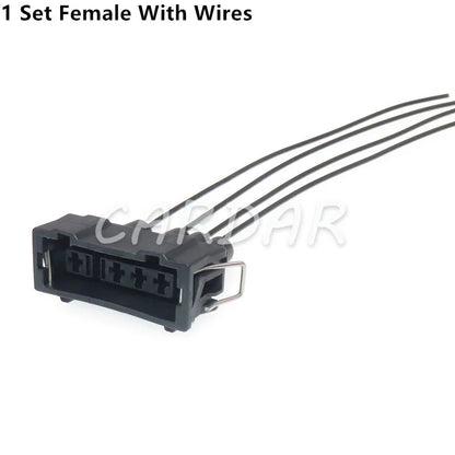4 Pin 357 972 754 J / 357 972 964 K Auto Oxygen Sensor Plug Automotive Socket Connector 357972754J 357972964K For VW